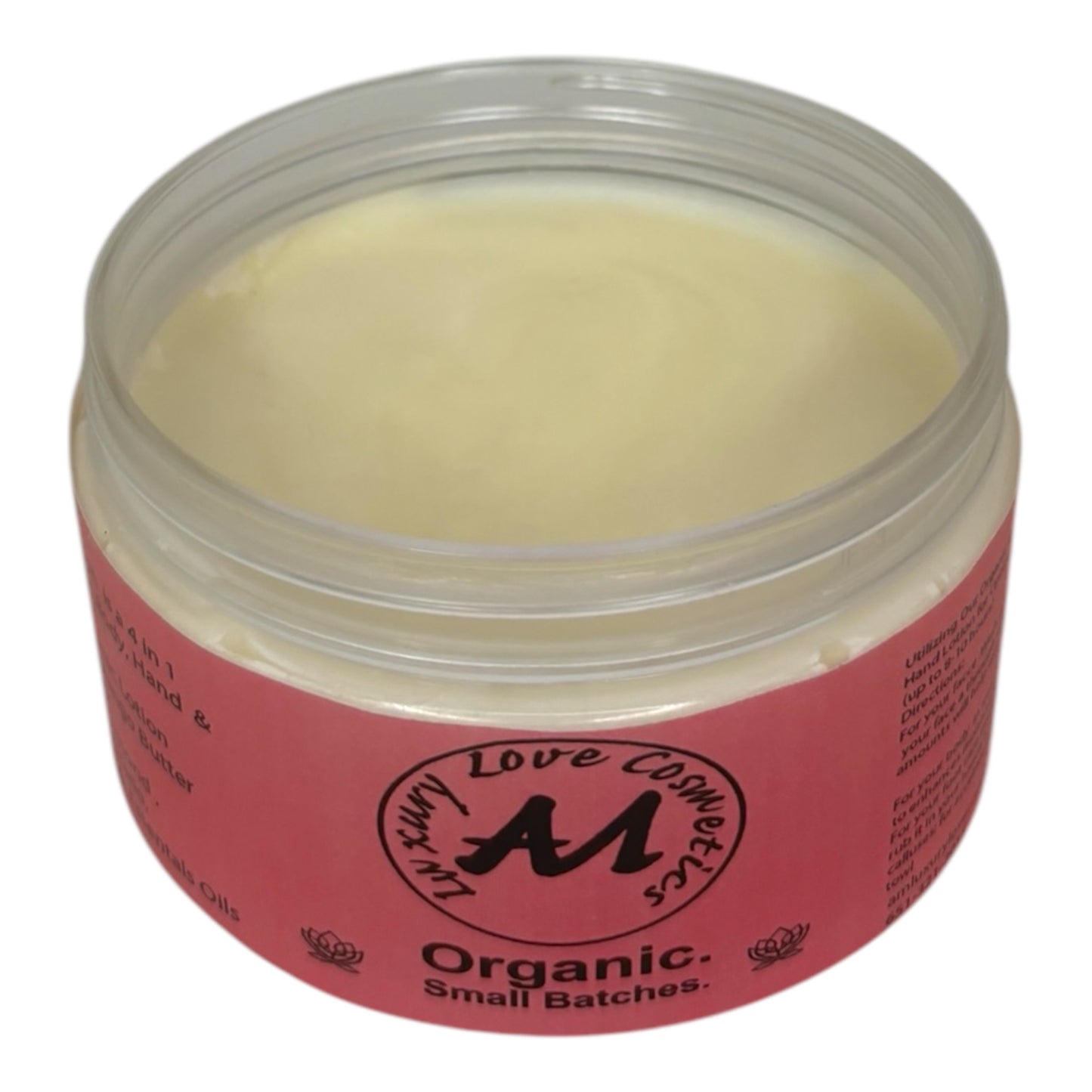4 in one Hands, Face, Feet, Body Mango Butter Cream 8 oz Scent Sweet Orange