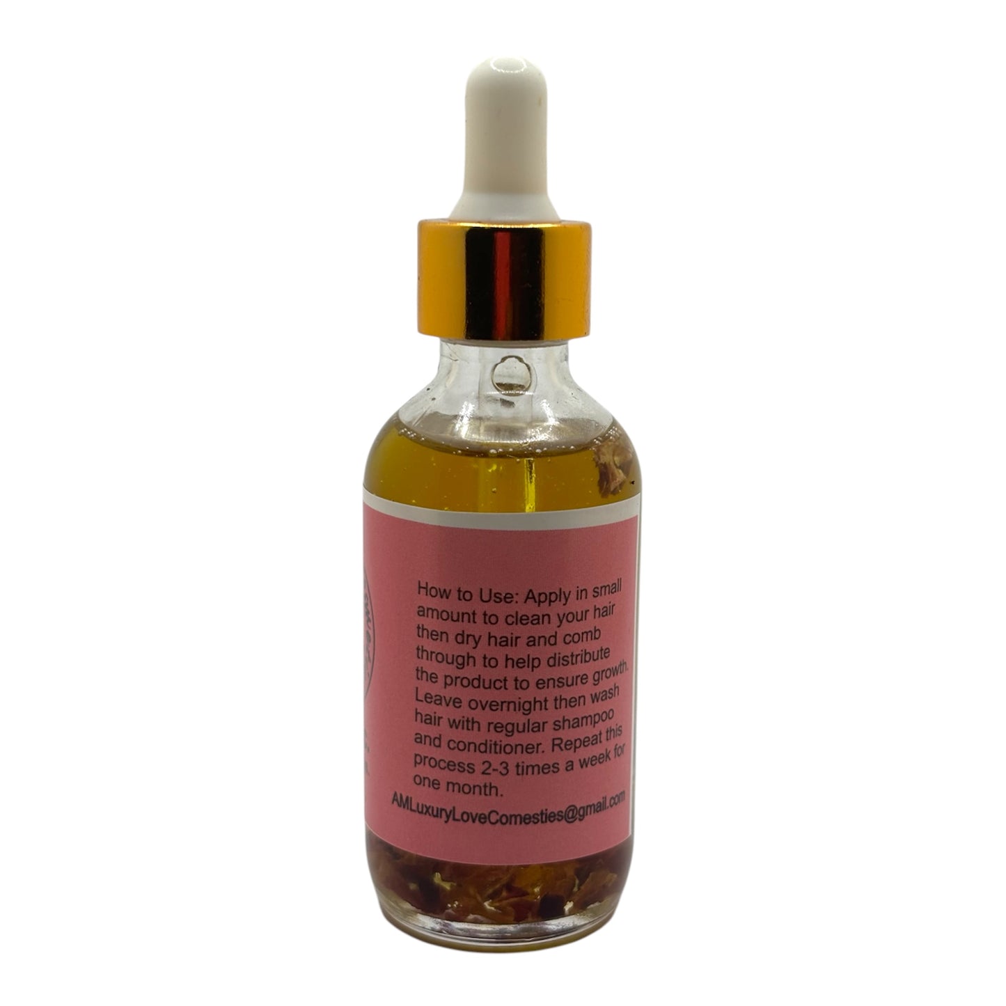 3 In 1 Organic oil(Hair, Face & body oil ) Infused With Rose petals