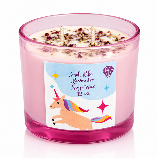 Organic Soy Candle – Lavender (9 oz)