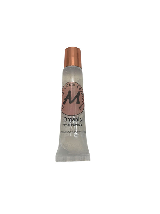 Jasmine Clear – Organic Lip Gloss Infused with Jasmine Essential Oil (15ml Squeeze Tube)